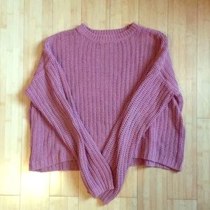 PINK SWEATER